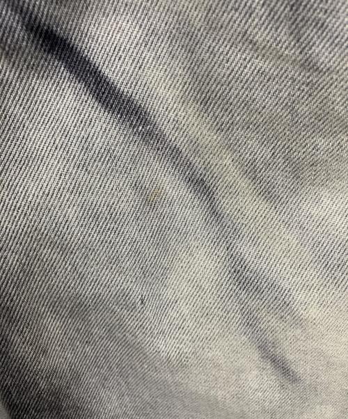 DIESEL（ディーゼル）DIESEL (ディーゼル) P-HANS レイヤード ワイド デニムパンツ ブラック×グレー サイズ:50の古着・服飾アイテム