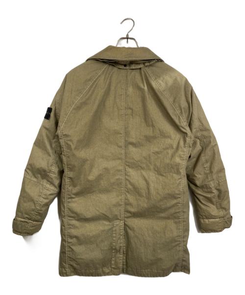 STONE ISLAND（ストーンアイランド）STONE ISLAND (ストーンアイランド) ダウンコート カーキ サイズ:Lの古着・服飾アイテム