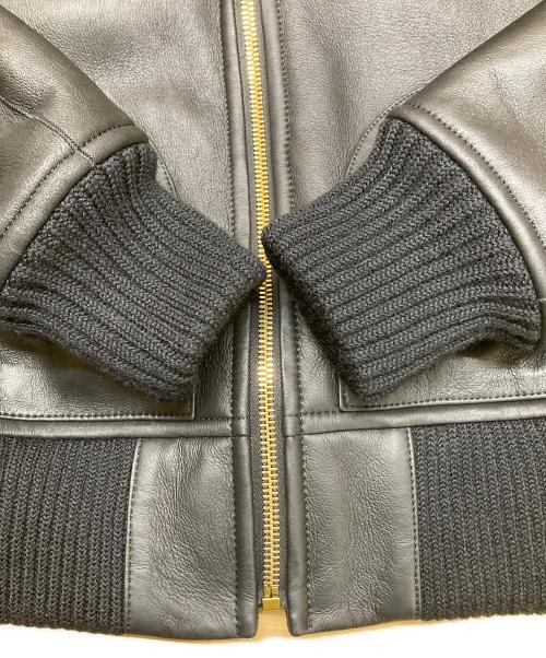 COACH（コーチ）COACH (コーチ) リバーシブル シアリング フーディー ブラック サイズ:Sの古着・服飾アイテム