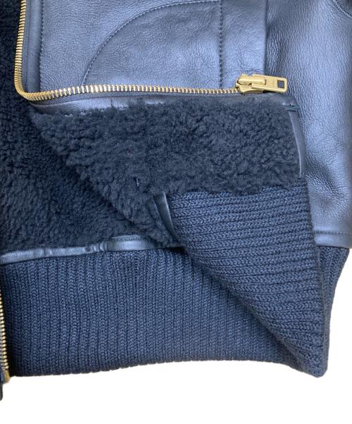 COACH（コーチ）COACH (コーチ) リバーシブル シアリング フーディー ブラック サイズ:Sの古着・服飾アイテム