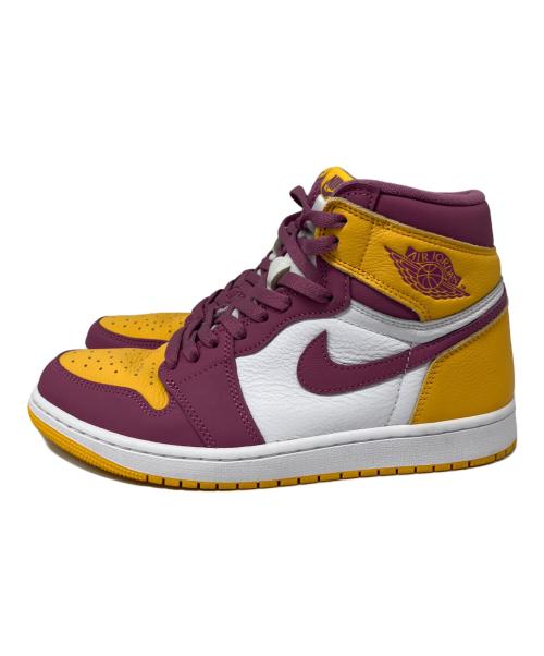 NIKE（ナイキ）NIKE (ナイキ) ハイカットスニーカー ピンク×オレンジ サイズ:27.5cmの古着・服飾アイテム