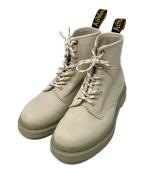 Dr.Martensドクターマーチン）の古着「8ホールヌバックレザーブーツ」｜ベージュ