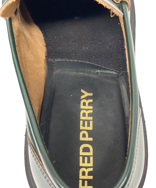 FRED PERRY（フレッドペリー）FRED PERRY (フレッドペリー) フリンジローファー グリーン サイズ:-の古着・服飾アイテム