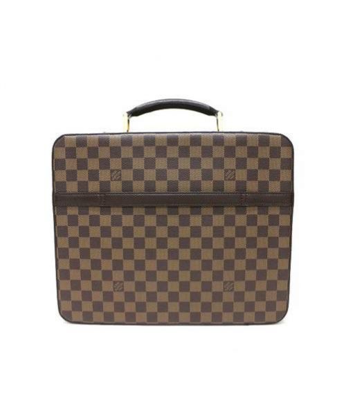LOUIS VUITTON（ルイ ヴィトン）LOUIS VUITTON (ルイ・ヴィトン) ポルト オルディナトゥール・サバナ ブラウン ダミエ N53355 MB0033の古着・服飾アイテム
