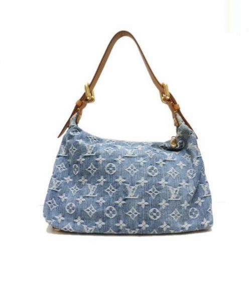 LOUIS VUITTON（ルイ ヴィトン）LOUIS VUITTON (ルイヴィトン) バギーPM ブルー サイズ:PM モノグラム・デニム M95049 TH1016の古着・服飾アイテム
