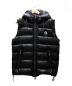 MONCLER（モンクレール）の古着「ダウンベスト」｜ブラック