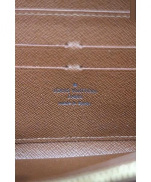 LOUIS VUITTON（ルイ ヴィトン）LOUIS VUITTON (ルイヴィトン) ジッピーウォレット ブラウン サイズ:- モノグラム M60017 CA5105の古着・服飾アイテム