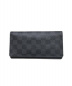 LOUIS VUITTON（ルイヴィトン）の古着「ポルトフォイユ・ブラザ」｜ブラック