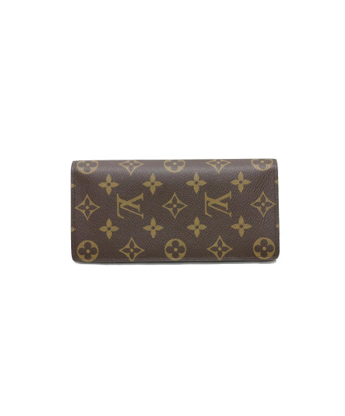 LOUIS VUITTON（ルイ ヴィトン）LOUIS VUITTON (ルイヴィトン) ポルトフォイユ・プラザ ブラウン サイズ:- モノグラム M61423 MB3108の古着・服飾アイテム