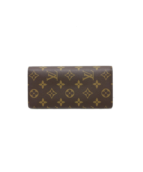 LOUIS VUITTON（ルイ ヴィトン）LOUIS VUITTON (ルイヴィトン) ポルトフォイユ・プラザ ブラウン サイズ:- モノグラム M61423 MB3108の古着・服飾アイテム