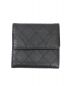 CHANEL (シャネル) 3つ折り財布 ブラック サイズ:表記なし：39800円