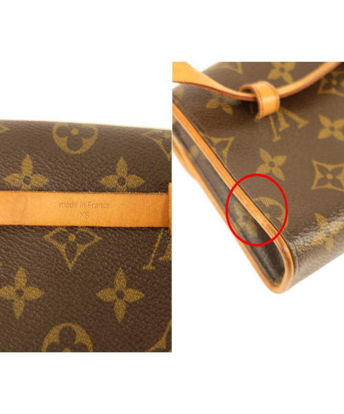 LOUIS VUITTON（ルイ ヴィトン）LOUIS VUITTON (ルイヴィトン) ポシェットフロランティーヌ サイズ:- モノグラム M51855 FL0042の古着・服飾アイテム