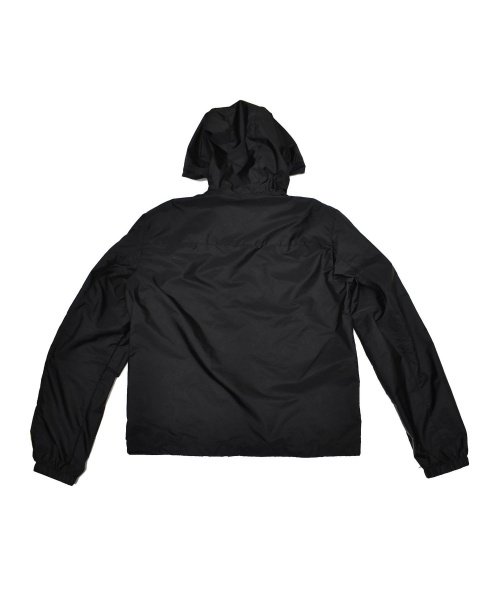 PRADA（プラダ）PRADA (プラダ) ロゴプレート付ナイロンジャケット ブラック サイズ:SIZE Lの古着・服飾アイテム