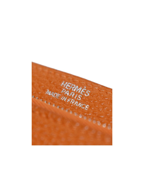 HERMES（エルメス）HERMES (エルメス) ドゴンコンパクト オレンジの古着・服飾アイテム