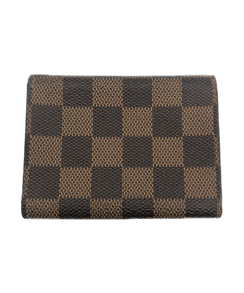 LOUIS VUITTON（ルイ ヴィトン）LOUIS VUITTON (ルイヴィトン) アンヴェロップ・カルト・ドゥ・ヴィジット サイズ:- ダミエ N62920 CA2116の古着・服飾アイテム