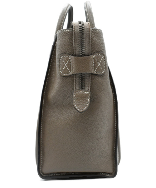 CELINE（セリーヌ）CELINE (セリーヌ) ラゲージ マイクロショッパー グレージュ（souris） 167793 F-CE-0143の古着・服飾アイテム