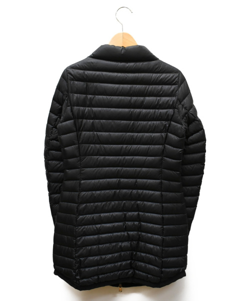 MONCLER（モンクレール）MONCLER (モンクレール) ノーカラーライトダウンコート ブラック サイズ:00の古着・服飾アイテム