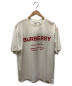 BURBERRY（バーバリーズ）の古着「HORSE FERRY PRINT COTTON T-SHI」｜ホワイト