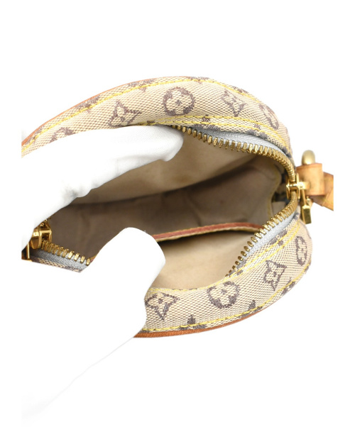 LOUIS VUITTON（ルイ ヴィトン）LOUIS VUITTON (ルイヴィトン) ミニサークルショルダーバッグ ベージュ サイズ:-の古着・服飾アイテム