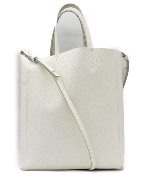 CELINE（セリーヌ）CELINE (セリーヌ) カバ スモール ホワイト F-GM-1129の古着・服飾アイテム