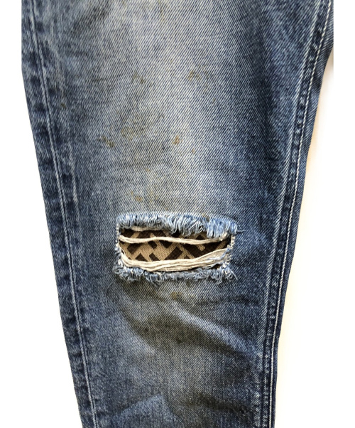 FENDI（フェンディ）FENDI (フェンディ) デニムパンツ インディゴ サイズ:30の古着・服飾アイテム