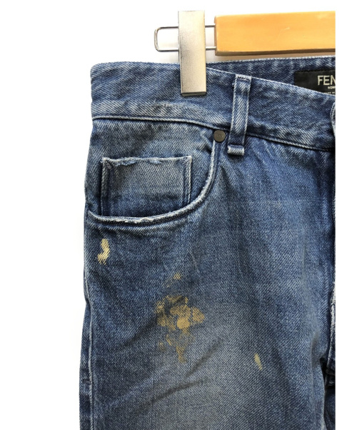 FENDI（フェンディ）FENDI (フェンディ) デニムパンツ インディゴ サイズ:30の古着・服飾アイテム