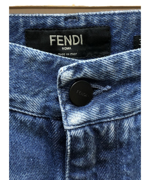 FENDI（フェンディ）FENDI (フェンディ) デニムパンツ インディゴ サイズ:30の古着・服飾アイテム