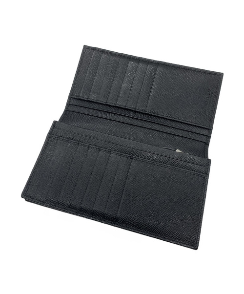 BVLGARI（ブルガリ）BVLGARI (ブルガリ) 長財布 ブラック AG B19 283810 BB MANの古着・服飾アイテム