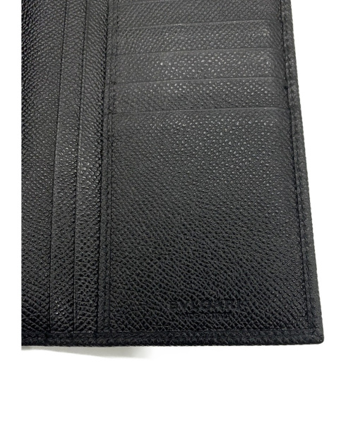 BVLGARI（ブルガリ）BVLGARI (ブルガリ) 長財布 ブラック AG B19 283810 BB MANの古着・服飾アイテム