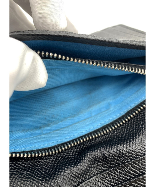 BVLGARI（ブルガリ）BVLGARI (ブルガリ) 長財布 ブラック AG B19 283810 BB MANの古着・服飾アイテム
