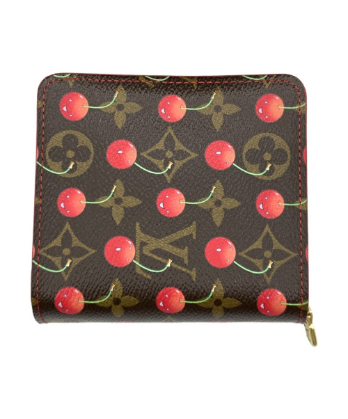 LOUIS VUITTON（ルイ ヴィトン）LOUIS VUITTON (ルイヴィトン) コンパクトジップ ブラウン モノグラム M95005 CA0025の古着・服飾アイテム