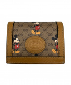 GUCCIグッチ）の古着「2つ折り財布」｜ベージュ
