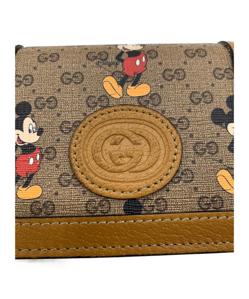 GUCCI（グッチ）GUCCI (グッチ) 2つ折り財布 ベージュ 602534 188633の古着・服飾アイテム