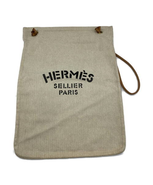 HERMES（エルメス）HERMES (エルメス) サックアリーヌMM ホワイト サイズ:表記なし アリーヌ -の古着・服飾アイテム