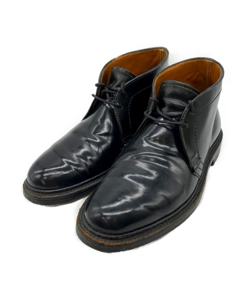 Alden（オールデン）ALDEN (オールデン) チャッカブーツ ブラック サイズ:6 1340の古着・服飾アイテム