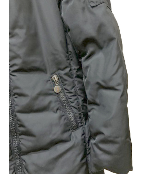 MONCLER（モンクレール）MONCLER (モンクレール) マルメラドダウンコート ブラック サイズ:SIZE 2の古着・服飾アイテム