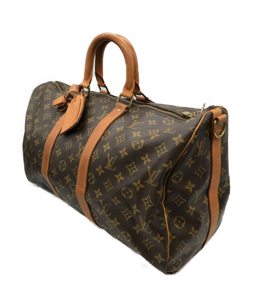 LOUIS VUITTON（ルイ ヴィトン）LOUIS VUITTON (ルイ ヴィトン) トラベルバッグ ブラウン×ベージュ モノグラム M41428 VI872の古着・服飾アイテム