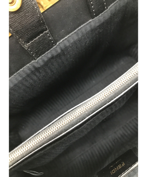 FENDI（フェンディ）FENDI (フェンディ) 2WAYバッグ ブラック 8BH253 D7Eの古着・服飾アイテム