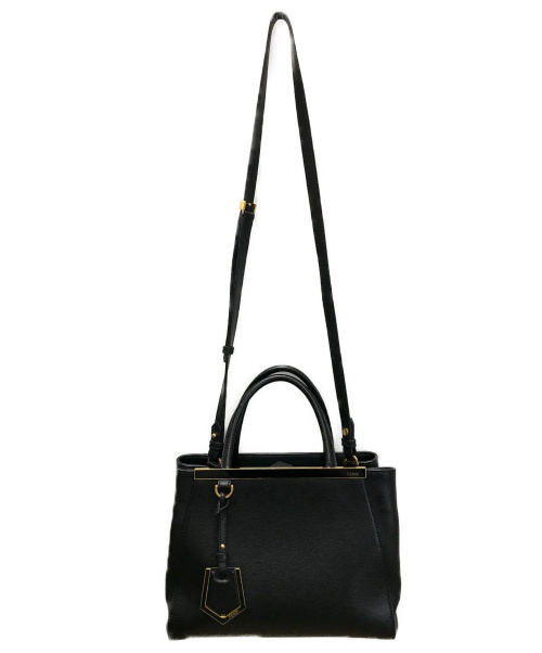 FENDI（フェンディ）FENDI (フェンディ) 2WAYバッグ ブラック 8BH253 D7Eの古着・服飾アイテム