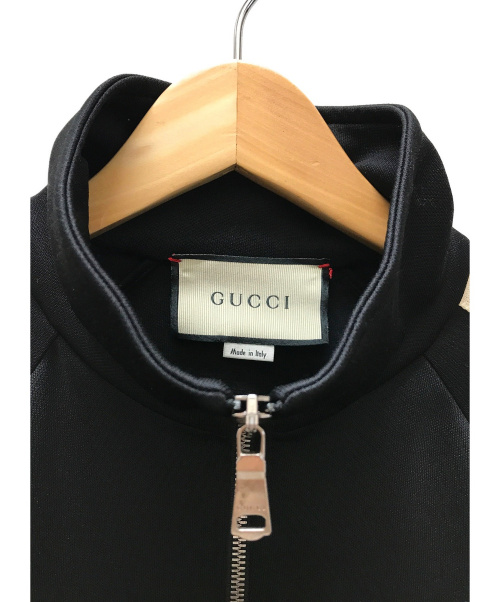 GUCCI（グッチ）GUCCI (グッチ) テクニカルトラックジャケット ブラック サイズ:XSの古着・服飾アイテム
