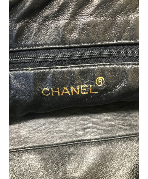 CHANEL（シャネル）CHANEL (シャネル) ヴィンテージシャネルタッセルショルダーバッグ ブラック サイズ:表記なし 3485994の古着・服飾アイテム