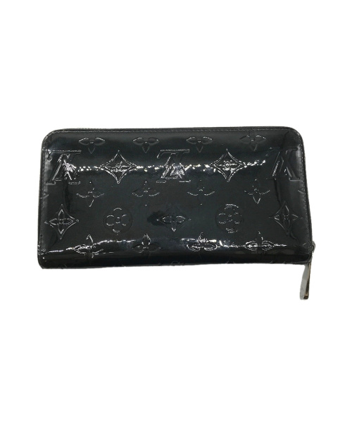 LOUIS VUITTON（ルイ ヴィトン）LOUIS VUITTON (ルイ ヴィトン) 長財布 ブラック ヴェルニ M90075 MI0154の古着・服飾アイテム