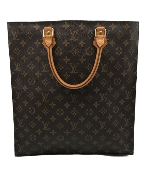 LOUIS VUITTON（ルイ ヴィトン）LOUIS VUITTON (ルイヴィトン) サック・プラ トートバッグ バッグ  ブラウンの古着・服飾アイテム