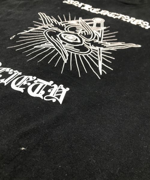 BALENCIAGA（バレンシアガ）BALENCIAGA (バレンシアガ) GOTHIC XL Tシャツ ブラック サイズ:Ｌの古着・服飾アイテム
