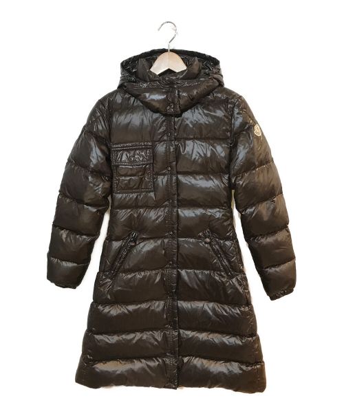 MONCLER（モンクレール）MONCLER (モンクレール) ダウンコート ブラウン サイズ:SIZE 0の古着・服飾アイテム