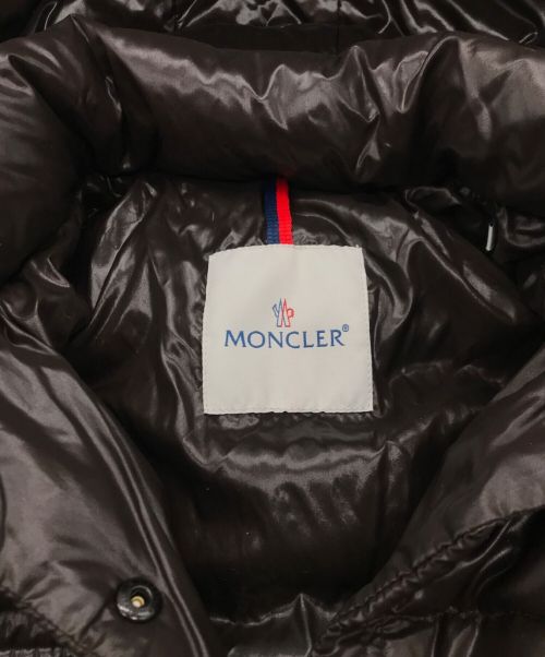 MONCLER（モンクレール）MONCLER (モンクレール) ダウンコート ブラウン サイズ:SIZE 0の古着・服飾アイテム