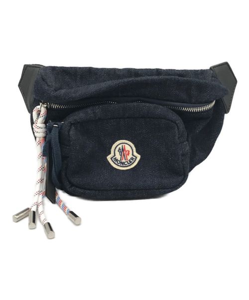 MONCLER（モンクレール）MONCLER (モンクレール) ウエストバッグ インディゴの古着・服飾アイテム