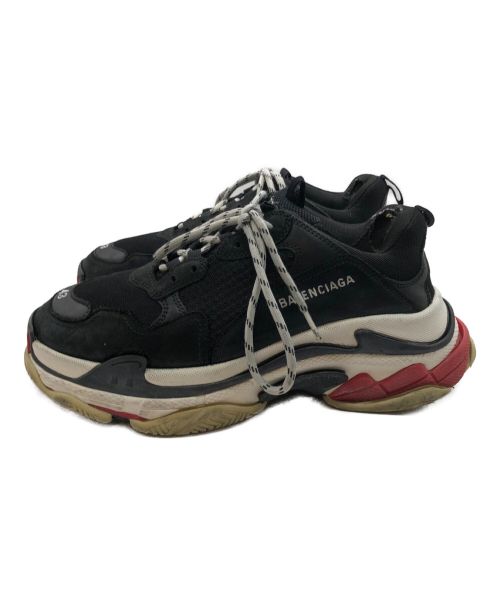 BALENCIAGA（バレンシアガ）BALENCIAGA (バレンシアガ) triple S/トリプルエス ブラック サイズ:28.5cmの古着・服飾アイテム