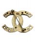 CHANEL (シャネル) スターパンチングココマークブローチ ゴールド：37800円