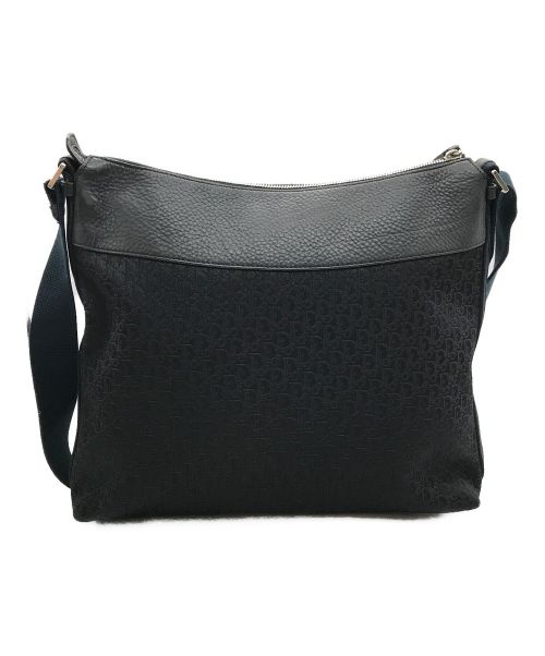 Christian Dior（クリスチャン ディオール）Christian Dior (クリスチャン ディオール) トロッターショルダーバッグ ブラックの古着・服飾アイテム